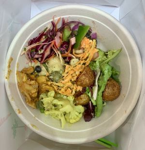 Make your own salad bowl  at Blazing Salads in Dublin