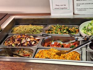 Salad selection at Blazing Salads in Dublin