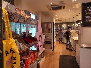 Inside at Cornucopia in Dublin