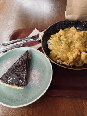 curry at Cornucopia in Dublin