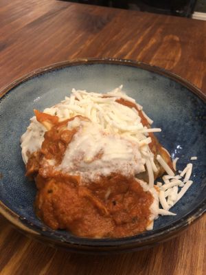 vegan enchilada  at Cornucopia in Dublin