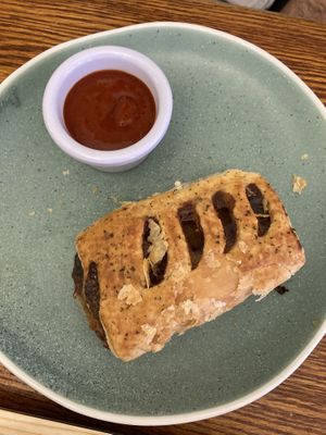 Sausage roll  at Cornucopia in Dublin