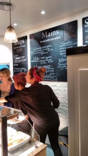 Daily menu at Cornucopia in Dublin