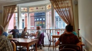 Go upstairs, it's lovely at Cornucopia in Dublin