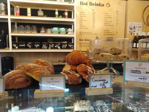 cabinet at Cornucopia in Dublin