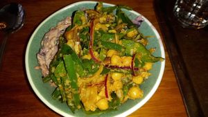 2 kinds of salad at Cornucopia in Dublin