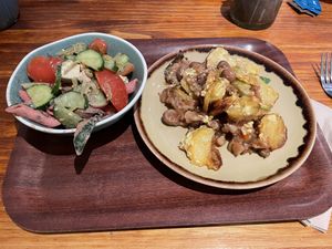 Hot Pot and salads - Cornucopia, Dublin  at Cornucopia in Dublin