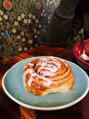 Rollo de canela at Cornucopia in Dublin