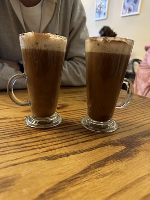 Irish coffee   at Cornucopia in Dublin
