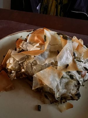 Spanakopita  at Cornucopia in Dublin