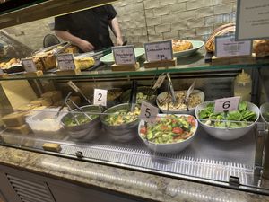 Daily salads  at Cornucopia in Dublin