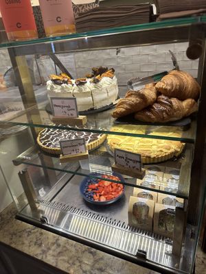 Cake options   at Cornucopia in Dublin