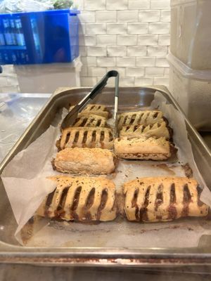 Sausage rolls!!! 🤤  at Cornucopia in Dublin