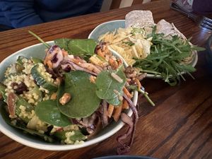 Salad  at Cornucopia in Dublin