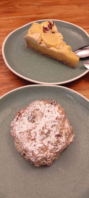 Scones at Cornucopia in Dublin