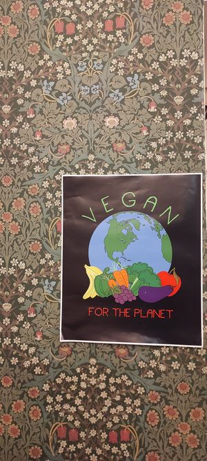 Poster at Cornucopia in Dublin