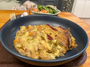 Shepherd pie at Cornucopia in Dublin