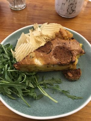 frittata  at Cornucopia in Dublin