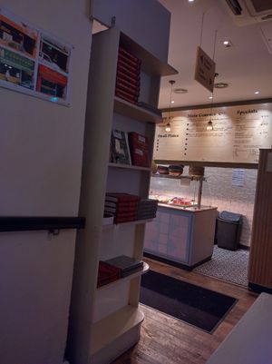 Counter at Cornucopia in Dublin