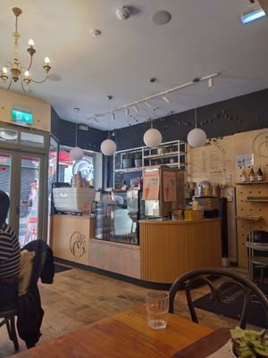 Ice cream bar at Cornucopia in Dublin