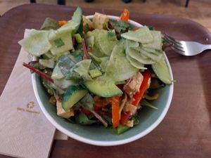 Salad at Cornucopia in Dublin