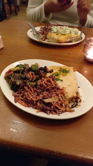 A main and up to 2 salads  at Cornucopia in Dublin