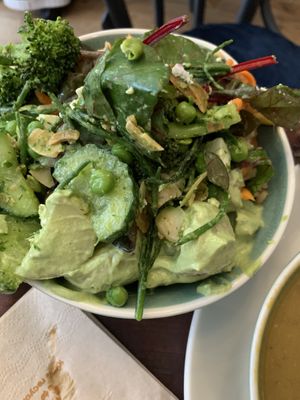 Salad bowl  at Cornucopia in Dublin