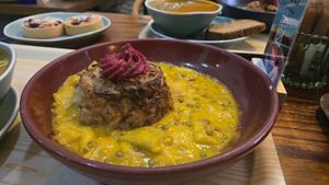 Potato cake at Cornucopia in Dublin