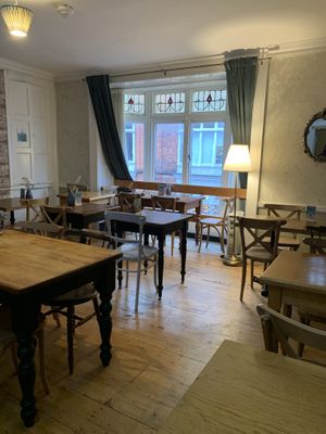 Top floor  at Cornucopia in Dublin