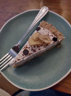 Banoffee pie at Cornucopia in Dublin