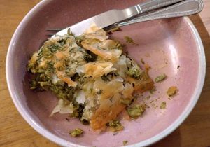 Spanakopita at Cornucopia in Dublin