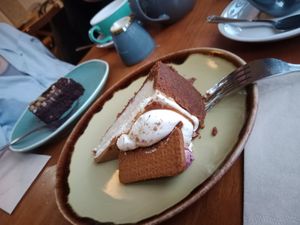 Biscoff cheesecake - must try, so delish!!! ✨ at Cornucopia in Dublin