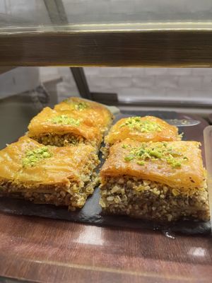 The baklava was amazing!!  at Cornucopia in Dublin