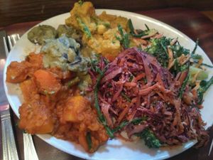 don't choose, just mix it all! great atmosphere, good food!  at Cornucopia in Dublin