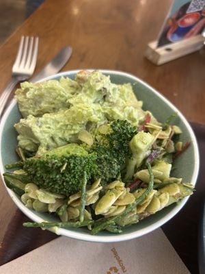 Meal - Enchiladas with potato & broccoli salad 20,95€  at Cornucopia in Dublin