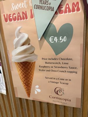   at Cornucopia in Dublin