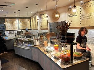 Counter  at Cornucopia in Dublin