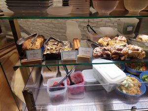 Some desserts at Cornucopia in Dublin