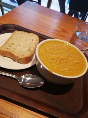 Soup at Cornucopia in Dublin