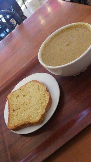 Soup at Cornucopia in Dublin