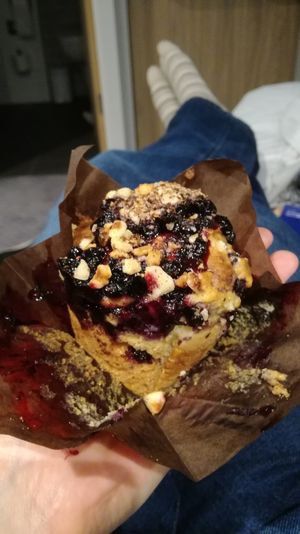 Muffin at Cornucopia in Dublin