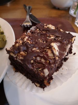 Brownie at Cornucopia in Dublin