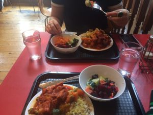 A little of everything. at Govinda's - Aungier St in Dublin