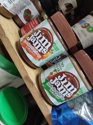 Vegan chocolate spreads at Down To Earth in Dublin