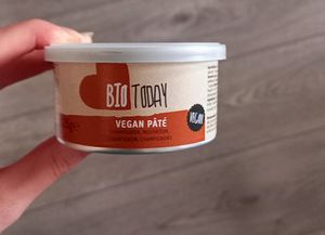 champignon pâté. they also have one with herbs at Down To Earth in Dublin