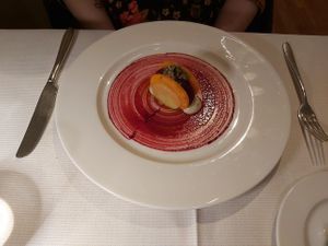 Beetroot, Potato, Pumpkin at Joia Alta Cucina Naturale in Milan
