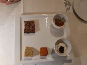 Vegan cheese at Joia Alta Cucina Naturale in Milan