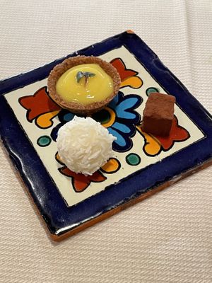 Patisserie at Joia Alta Cucina Naturale in Milan