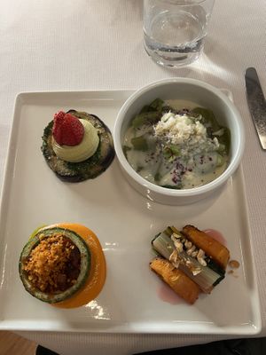 Piatto quadro  at Joia Alta Cucina Naturale in Milan