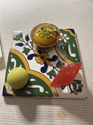   at Joia Alta Cucina Naturale in Milan